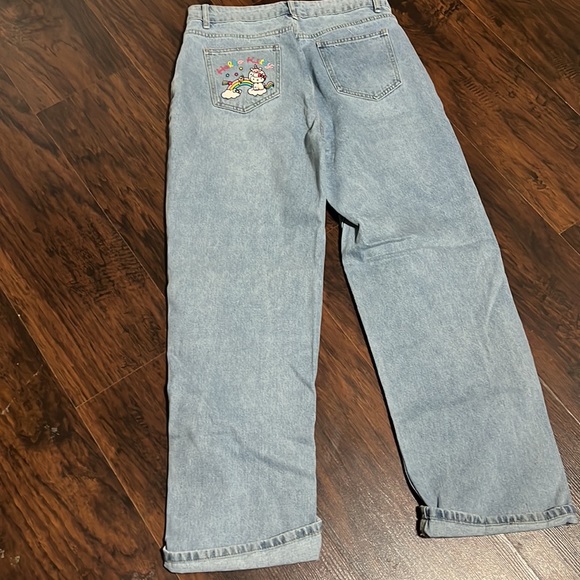 Hello Kitty High Rise Straight Leg Jeans - Picture 4 of 4